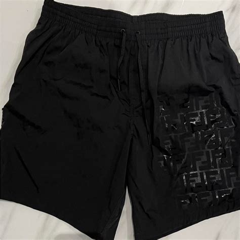 fendi swim shorts water activated.